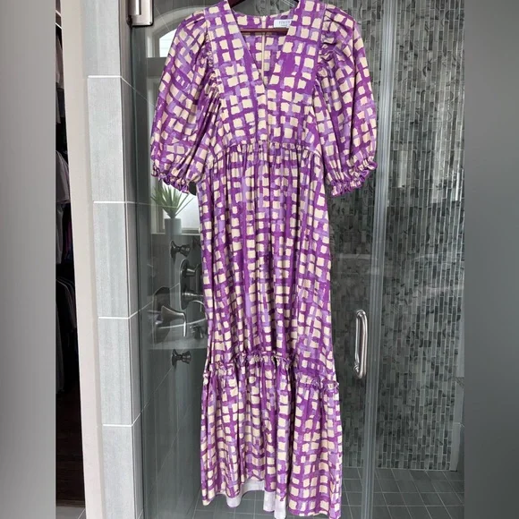 strapless open back dress Emilio Pucci 1973 Velvet Psychedelic Floral Print Dress – THE WAY WE WORE main image 0